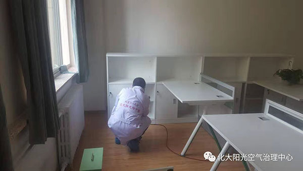 北京理工大学工装除甲醛