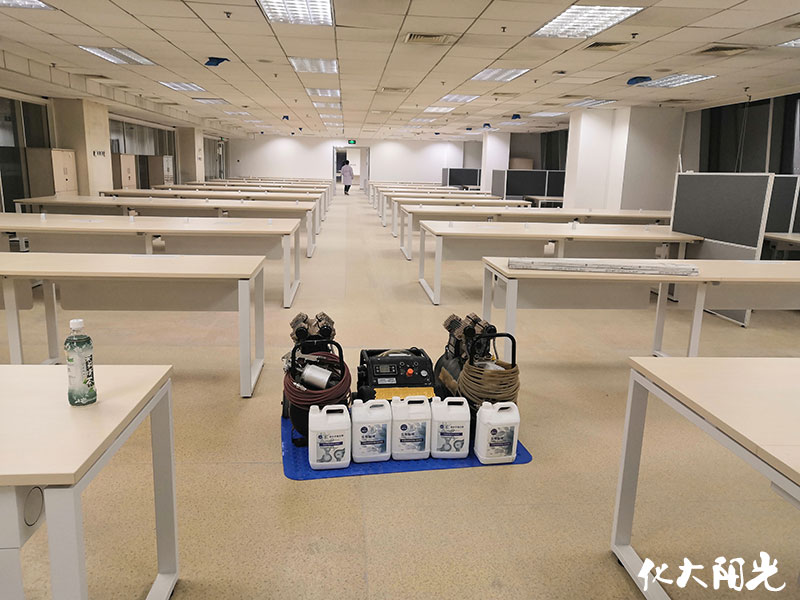 办公室快速去除甲醛化大阳光办公室甲醛治理