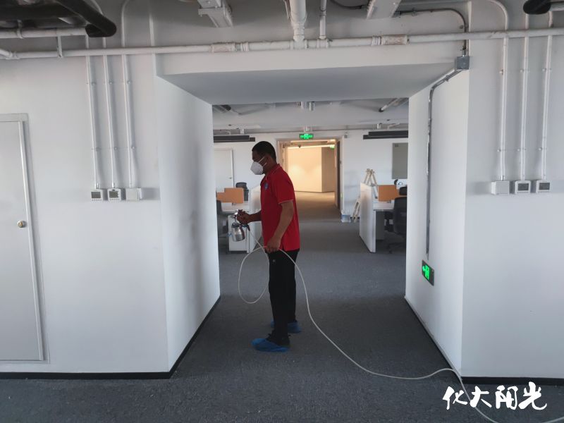 新装修办公室除甲醛